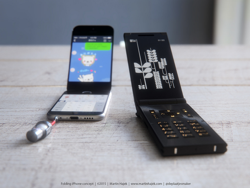 Illustration for article titled This Flip iPhone Is Crazy and We Want One Now